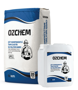 Çift Komponentli Tam Elastik Su Yalıtım Harcı