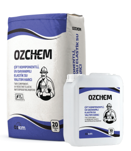 Çift Komponentli, Uv Dayanımlı Elastik Su Yalıtım Harcı