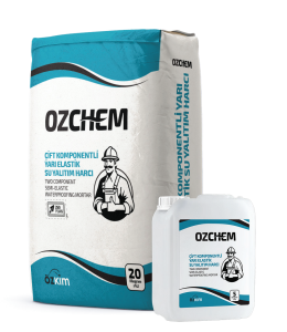 Çift Komponentli Yarı Elastik Su Yalıtım Harcı